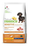 Natural Trainer Dog Sensitive No Gluten Adult Mini sealihaga, 7 kg