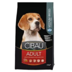 CIBAU ADULT MEDIUM kana ja riisiga, 12 kg