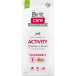 Brit Care Sustainable Sensitive Activity Chicken & Insect 12 kg