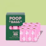POOP Bags Bio biolagunevad lavendlil&otilde;hnalised j&auml;&auml;tmekotid (15 kotti)
