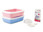SAVIC kassitualeti STARTER KIT 42 x 31 x 12,5 cm, roosa