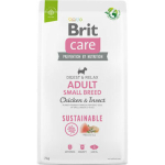 Brit Care Sustainable Sensitive Adult Small Chicken & Insect 7 kg