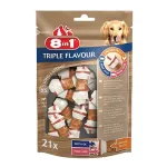 8in1 maius koertele - n&auml;rimiskont kanafileega &bdquo;Triple Flavour&rdquo; XS 294 g N21