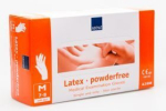 Puudrivabad latekskindad M, N100, Abena
