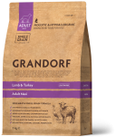 GRANDORF Adult Lamb & Turkey Maxi Breeds 10 kg