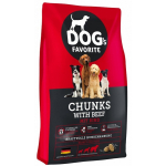 Happy Dog DOG's Favorite Chunks with Beef - kuivtoit koertele veiselihaga 15 kg
