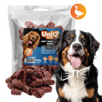 UniQ Pets &ndash; Soft Duck Meat Bones - Pehmed pardilihas&otilde;lmed, 500 g