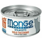 Monge Flakes Monoproteinic kassidele kalkuniga 80 g