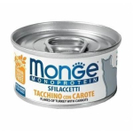Monge Flakes Monoproteinic kassidele kalkuni ja porgandiga 80 g