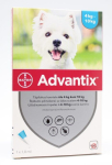 ADVANTIX 100 mg lahus 1 ml 4&ndash;10 kg kaaluvatele koertele N1