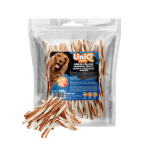 UniQ Pets &ndash; Sandwich Twists - maius koertele kana ja Alaska pollakiga, 500 g