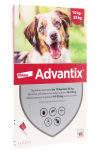 ADVANTIX 250 mg lahus 2,5 ml 10&ndash;25 kg kaaluvatele koertele N1