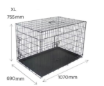 Metallpuur XL 107 &times; 69 &times; 75,5 cm