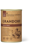 GRANDORF Dog Duck & Turkey konserv koertele 400 g