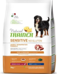 Natural Trainer Sensitive No Gluten Adult pardilihaga, 3 kg