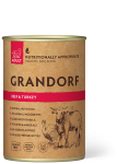 GRANDORF Dog Beef & Turkey konserv koertele 400 g
