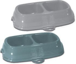 Stefanplast BREAK 13 kahekordne libisemiskindel kauss, 0,2 l &times; 2, hall v&otilde;i tumehall, 21 &times; 13 &times; 5 cm