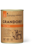 GRANDORF Dog Veal & Turkey konserv koertele 400 g