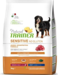 Natural Trainer Sensitive No Gluten Adult lambalihaga, 3 kg