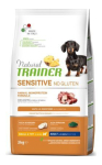 Natural Trainer Sensitive No Gluten Adult Mini pardilihaga, 2 kg