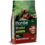 MONGE BWILD GF Adult Lamb with Potatoes and Peas 2,5 kg