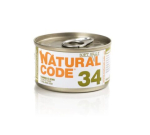 Forza10 Natural Code 34 - tuunikala ja kiivi 12 &times; 85 g