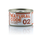 Forza10 Natural Code 02 kassikonserv kana ja krevettidega 12 &times; 85 g