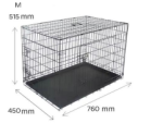 Metallpuur M 76 &times; 45 &times; 51,5 cm