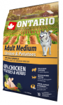 ONTARIO Adult Medium Chicken and Potatoes, 2,25 kg