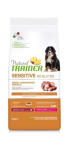 Natural Trainer Sensitive No Gluten Puppy & Junior Medium/Maxi pardilihaga, 3 kg