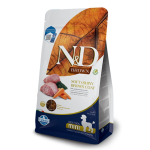 N&D DOG SPIRULINA LAMB CARROT SOFT&SHINY BROWN COAT MINI 5 kg