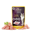 Nuevo Sensitive Turkey monoproteiin kalkunilihaga kassidele 85 g