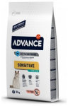 ADVANCE Cat Adult Salmon Sensitive 3 kg, t&auml;iskasvanud kassidele, l&otilde;he ja riis