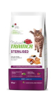 Natural Trainer Sterilised Adult l&otilde;he ja hernestega, 10 kg