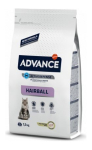 ADVANCE Cat Hairball 1,5 kg, t&auml;iskasvanud kassidele, kalkun ja riis