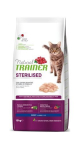 Natural Trainer Sterilised Adult valge liha ja hernestega, 10 kg