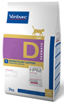 VIRBAC HPM DIET CAT DERMATOLOGY SUPPORT 3 kg