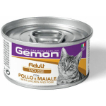 Gemon Cat mousse Adult with chicken and pork 85 g