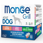 Monge Grill Multipacks l&otilde;he, sealiha, lambaliha ja k&ouml;&ouml;giviljad 12 x 100 g