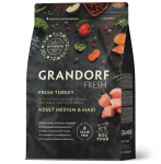 GRANDORF Fresh Turkey Adult Medium & Maxi Breeds 1 kg