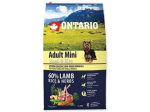 ONTARIO Adult Mini Lamb and Rice, 6,5 kg