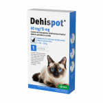 Dehispot Spot-On 60 mg/15 mg lahus kassidele 0,7 ml (2,5&ndash;5 kg) N1