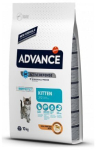 ADVANCE Cat Kitten 10 kg, 2&ndash;12 kuu vanustele kassipoegadele, kana ja riis