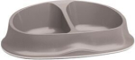 Stefanplast Ciotole Chic kahekordne kauss, 0,25 l + 0,25 l, helehallikaspruun
