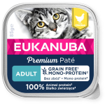 Eukanuba Cat Adult Chicken Mono pasteet t&auml;iskasvanud kassidele 85 g