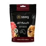 Savory antiparasiitsed maiused koertele tuuni ja metsk&uuml;&uuml;slauguga, 200 g
