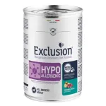 EXCLUSION Hypoallergenic ulukiliha ja kartuliga konserv koertele 400 g
