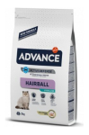 ADVANCE Cat Sterilized Hairball 3 kg, t&auml;iskasvanud kassidele, kalkun ja riis