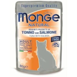 Monge Natural pouches tuunikala želees l&otilde;hega 80 g