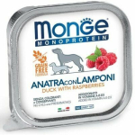 Monge Monoproteinic Fruits pasteet pardi ja vaarikatega 150 g